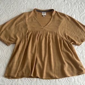 Knox Rose, size Small, mustard top